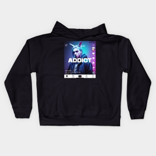 Social Addiction - Design Kids Hoodie